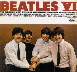 Beatles VI, US LP cover, 1965 Beatles VI, US LP cover, 1965