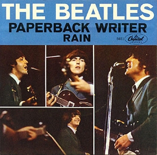 Paperback Writer, US 45 picture sleeve, 1966