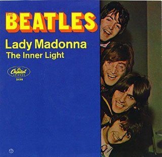 The American Lady Madonna 45 picture sleeve, 1968 The American Lady Madonna 45 picture sleeve, 1968