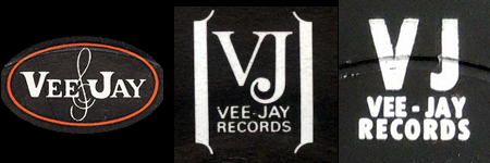 Vee Jay logos in use in 1964 Vee Jay logos in use in 1964
