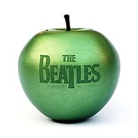 The Beatles Stereo Box Set Apple-shaped USB Flash drive, 2009 The Beatles Stereo Box Set Apple-shaped USB Flash drive, 2009