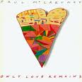 Pictures sleeve for Paul McCartney's Only Love Remains single, 1986