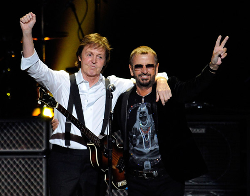 A két ma is élő ex-Beatle Paul és Ringo